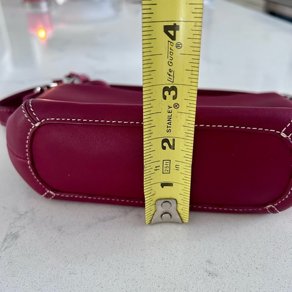 Coach Red Leather Mini Bag - Picture 10 of 11